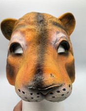 Halloween Trendy Theatre Half Wild Cat Mask Unisex Adults Cosplay Kids