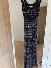Paddy Campbell Sequin Maxi Evening Occasion Dress