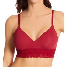 Natori Bliss Perfection Contour Soft Cup Bra Currant 34B NEW 842 