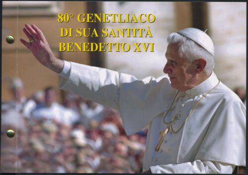 Vatikan 2 Euro 2007 Gedenkmünze 80. Geb. Papst Benedikt XVI im Numisbrief - Bild 1 von 4