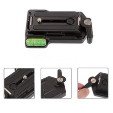 Quick Release Clamp Adapter Sliding Mount Plate QRA-635L For Tripod Camera 1/4"