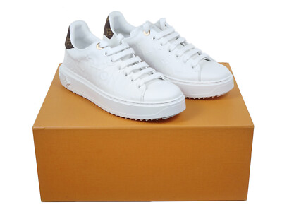 Louis Vuitton Time Out Sneaker Gr. 40. Uk 7 Neu im Karton