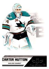 2010-11 Panini All-Goalies #75 Carter Hutton  San Jose Sharks V93063
