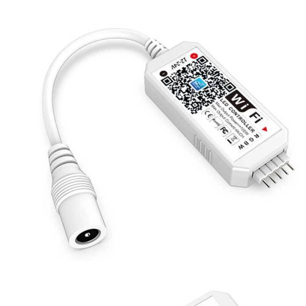 WiFi LED Controller WiFi RGBW Controller Smartphone Control WiFi RGB Controller