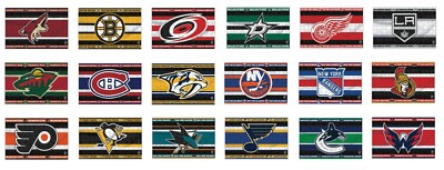 NHL Assorted Teams Wincraft 11'' x 17'' Team Logo 150 Piece Puzzle NEW!