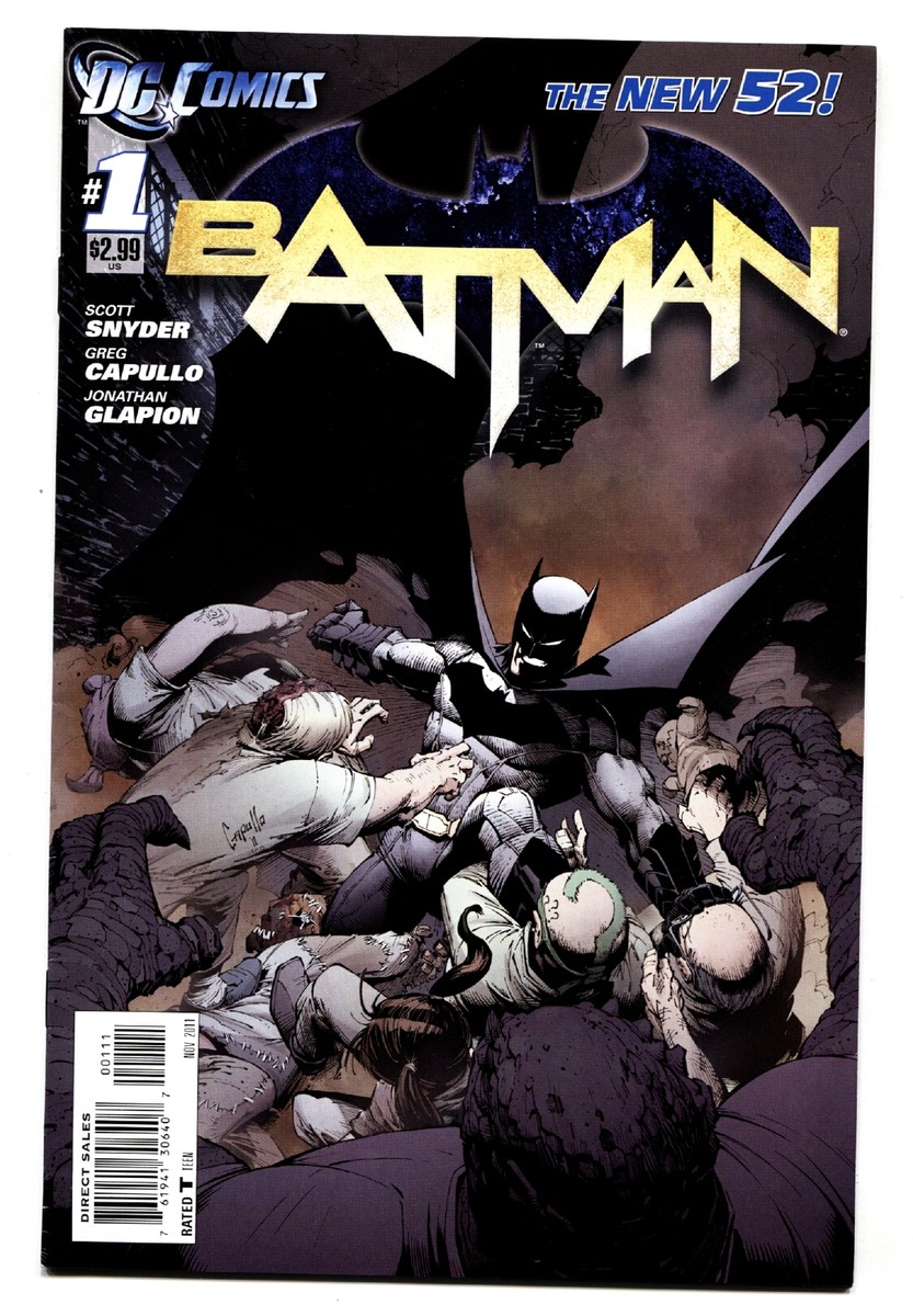 Batman #1-2011-New 52-DC Comic Book-Capullo | eBay