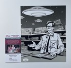 Bob Lazar Hand Signed 8x10 Photo, JSA Authenticated Extra Terrestrial Aliens
