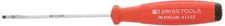 PB SWISS TOOLS SwissGrip Flathead Screwdriver 8100.0-80 0.4mm Tip 2.5mm Width