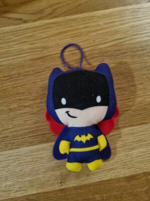 Mc Donald's Kuscheltier Anhänger DC Super Heros 2021 Batman Lila Toy Happy Meal