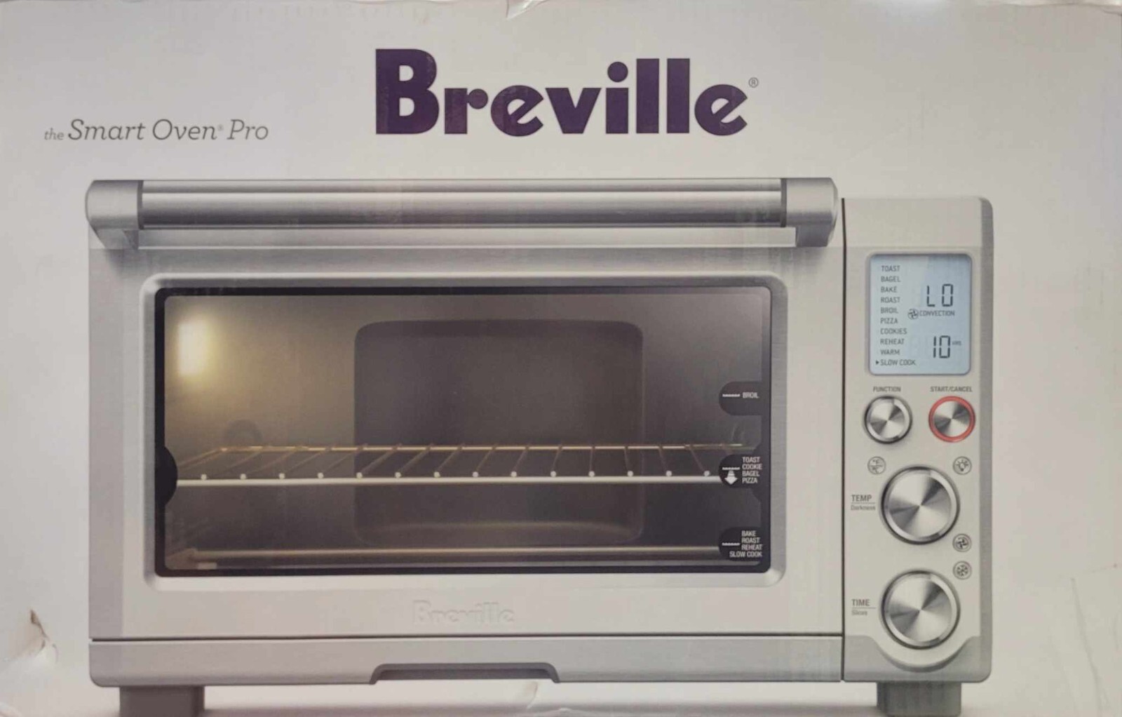 *NEW* Breville the Smart Oven Pro Toaster Oven BOV845BSSBrushed