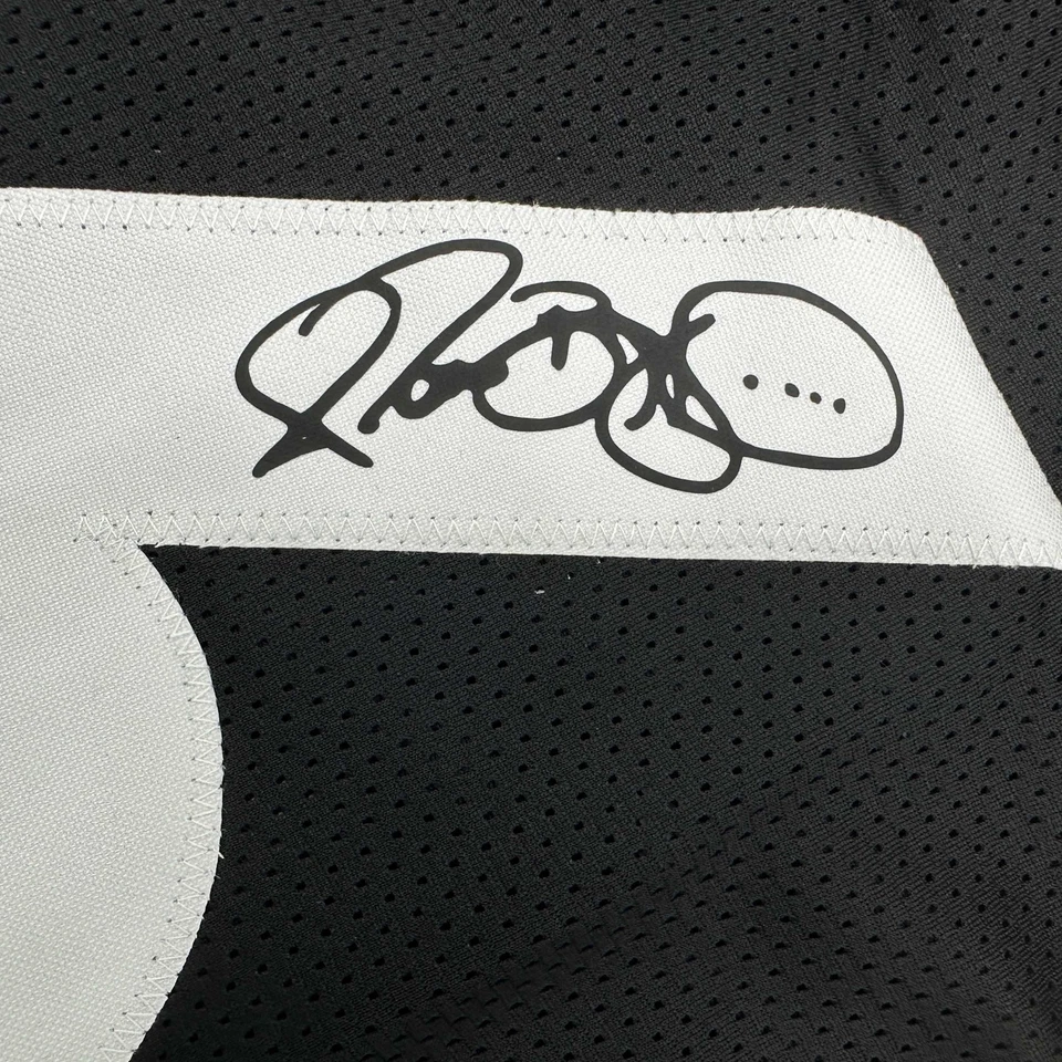 Jersey Facsímil Autografiado Jerome Bettis Pitts Pittsburgh Negro Reimpresión Talla Para Hombres XL Foto 2 de 4