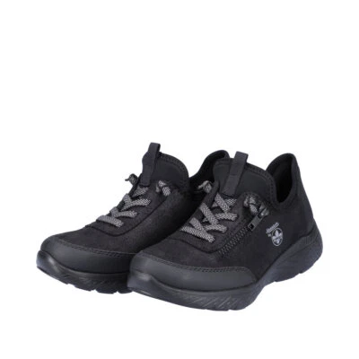 Rieker Sneaker Sneakers Slipper Halbschuhe Sportschuhe Schuhe schwarz M5064