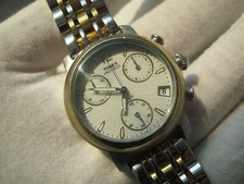 Timex womens watch 32mm chronograph / new bat...