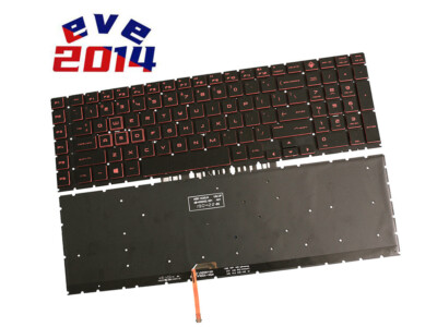 Laptop Backlit Keyboard Black New For HP OMEN 17-cb1000 17-cb0000 17-cb1055cl