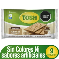 Colombian Tosh  cereal fusion Cookies Pack x 9 Units x 229.5gr