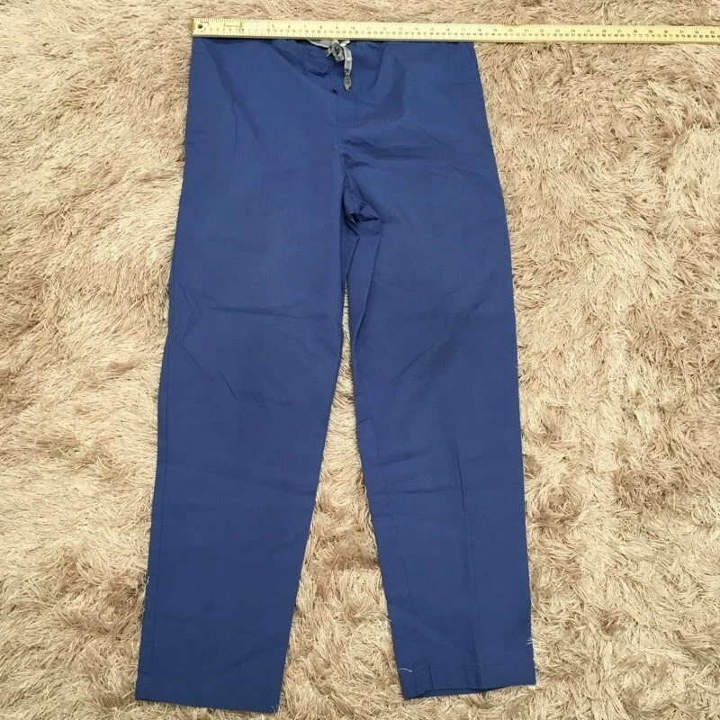 迪士尼女式磨砂裤蓝色抽绳腰 XS — 第 3/4 张图片