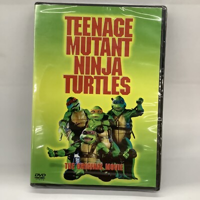 TEENAGE MUTANT NINJA TURTLES THE ORIGINAL 1990 MOVIE New Sealed