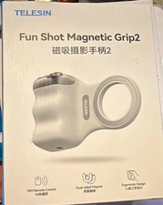 TELESIN Fun Shot Magnetic Grip2 Ergonomic Magnetic Hand Grip w/ Remote