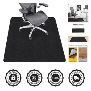 Office Chair Mat for Hardwood Floor,Office Computer Gaming Chair Mat for Tile...