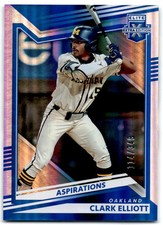 2022 Clark Elliott Panini Elite Extra Edition Blue 114/349