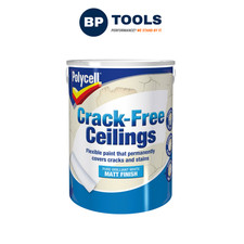 Polycell 5084976 Crack-Free Ceilings Smooth Matt 5 Litre