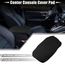 1 Pcs Car Center Console Seat Armrest Cover for Toyota Camry 2012-2017 Black