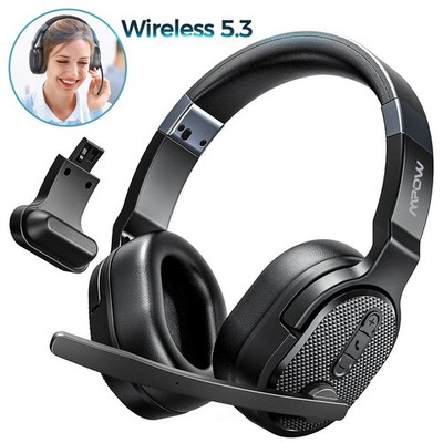 Trucker Kabellos Bluetooth 5.0 Headset mit Geräuschunterdrückung und Mikrofon