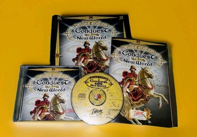 Conquest of the New World Deluxe Edition PC CD-ROM Big Box 1996 CIB getestet    