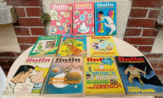 lot 10 TINTIN Sélection et Sélection Pocket n° 7 10 12 17 22 30 31 32 34 35