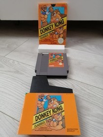 Donkey Kong Classics Nintendo Nes Spiel UK Version OVP mit Handbuch komplett CIB