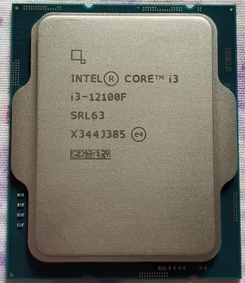 Intel Core i3-12100F 12. Gen Alder Lake Quad-Core CPU 3,3GHz LGA 1700