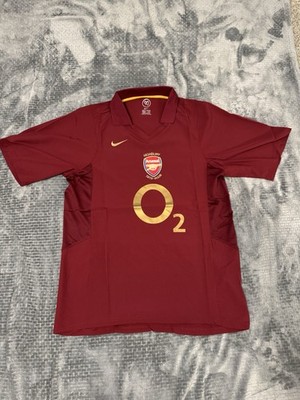 RETRO” Arsenal 05/06 Home O2 Men's Jersey - Size XL (fits L) | eBay
