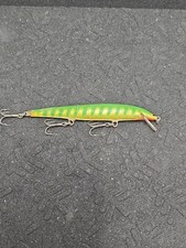 VINTAGE BAGLEY'S BAGLEY BANG O LURE #5 TOP WATER FISHING LURE ALL BRASS