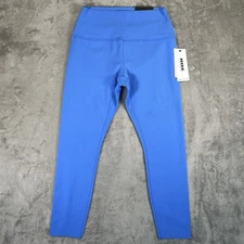 RBX Ankle Length Legging Pants Medium Compression Size Large Blue