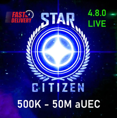 Star Citizen aUEC | 500K - 50M | 4.8.0 LIVE -Use Desktop Browser! Schnelle Lieferung!