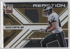 2009 Donruss Elite Chain Reaction Jerseys 285/299 Kevin Curtis #17 0t2