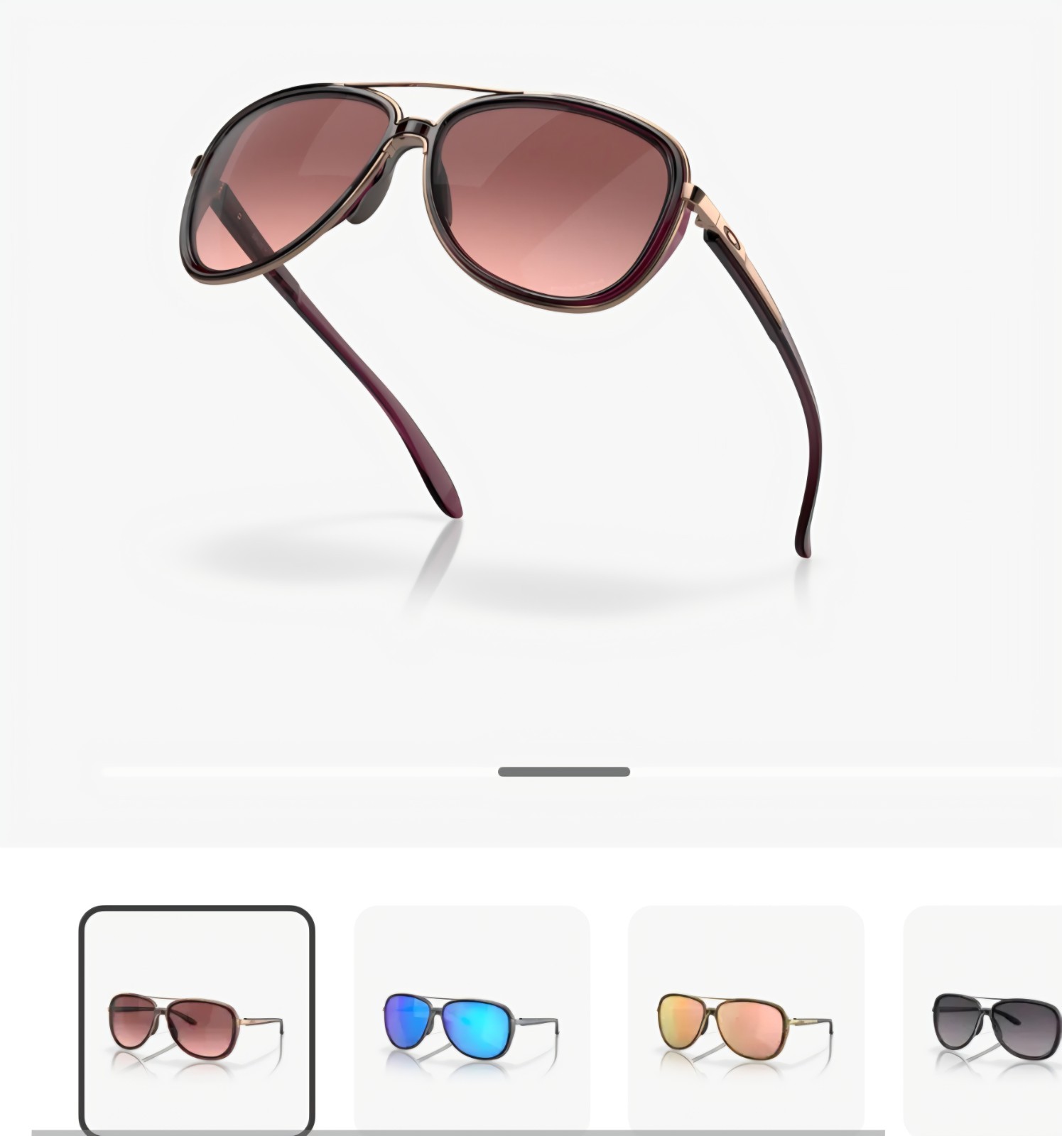 Oakley Sunglasses Split Time Crystal Rasberry G40… - image 5