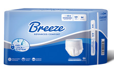 Adult Medium Pull Up Diaper Incontinence Pads Disposable 17 Pieces Nappy