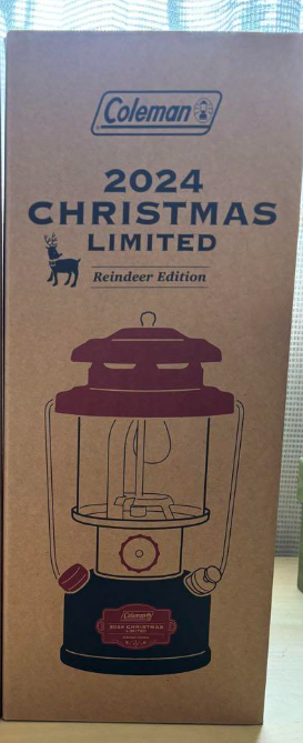 Coleman 2024 Christmas Limited Lantern Reindeer Edition opened