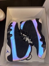 Air Jordan 9 Retro Men  s Black/White-racerblue