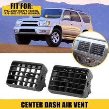 Front Air Grille Center Dash AC Vent Black Fits 1996-2002 Toyota Tacoma 4runner