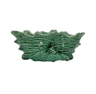 McCoy Green Twin Shell Planter Double Cornucopia 1950’s Ceramic Pottery Vtg Sea