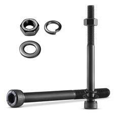  20 Sets M5 x 100mm Hex Socket Head Cap Screws Bolts and Nuts, Flat  Lock W...