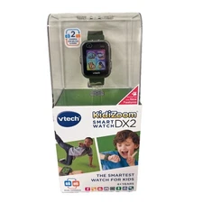 VTech KidiZoom DX2 Camouflage Games Camera Learning Time Children Smartwatch New