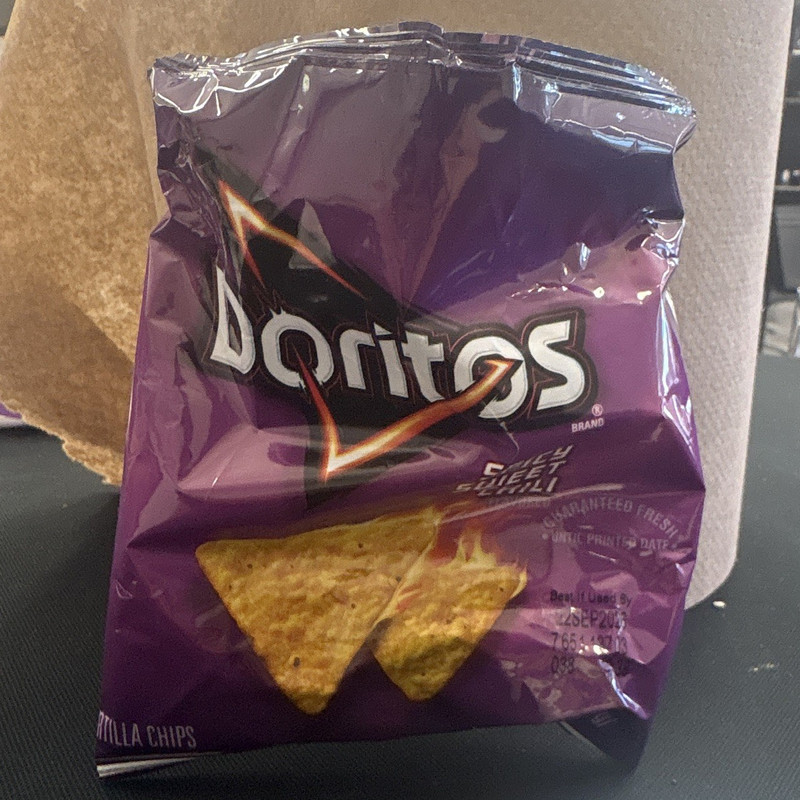 Doritos Spicy Sweet Chili Tortilla Chips, Single Bag (1 Pack)