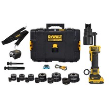DeWALT DCE600D1K2 20V Hydraulic Knockout Kit w/ 1/2" - 2" Punches / Dies