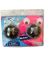 NEW Bestway 36" Big Eyes Swim Ring Inflatable Float Aid Water Rubber Ring Pink