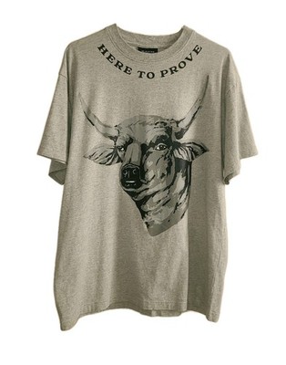 ZACK BRYAN 2023 ''HERE TO PROVE'' GRAY TSHIRT  SZ M
