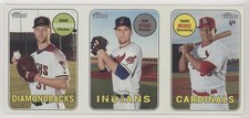 2018 Topps Heritage High Number Brad Boxberger Dan Otero Yairo Munoz #10 0nr3