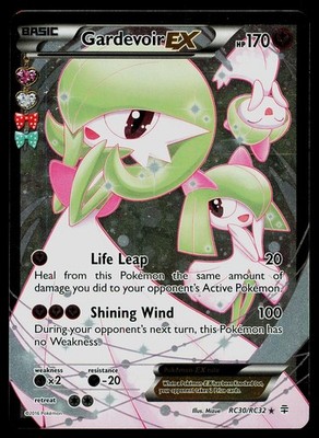 Pokemon Karte Strahlende Sammlung Generationen Gardevoir EX RC30/RC32 Holo